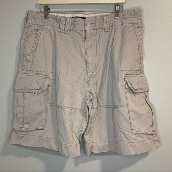 POLO BY RALPH LAUREN Classic Cargo Mens Shorts Beige Size 38 - Picture 1 of 6
